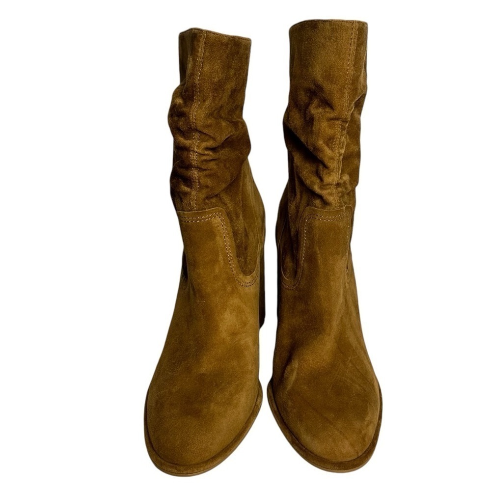 Steve Madden Size 10 Brown Vector Suede Leather Slouch Boots New - Picture 5 of 9